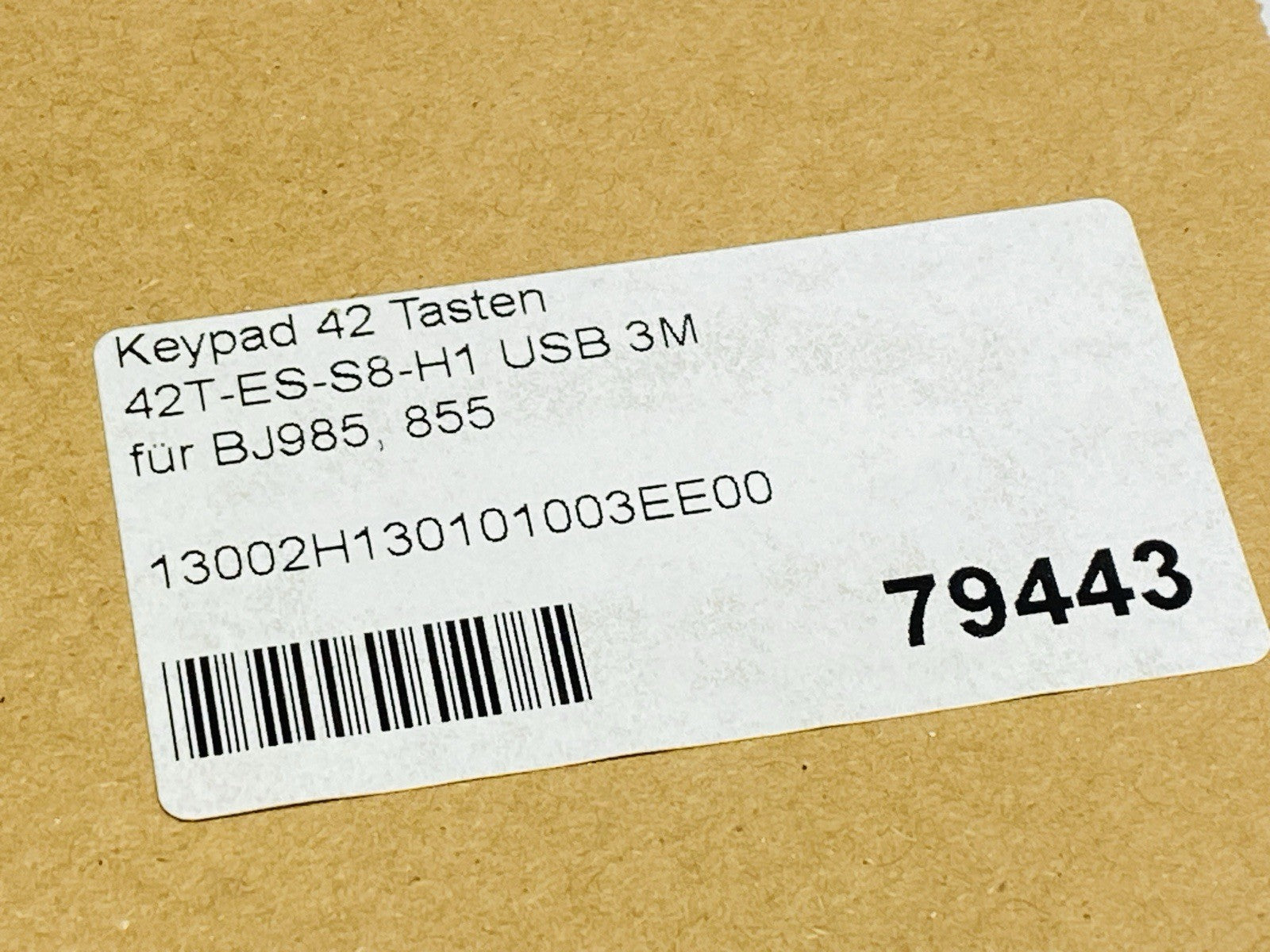 Printec 42T-ES-S8-H1 42 Key Keypad For Hesse Bondjet BJ985 - Maverick Industrial Sales