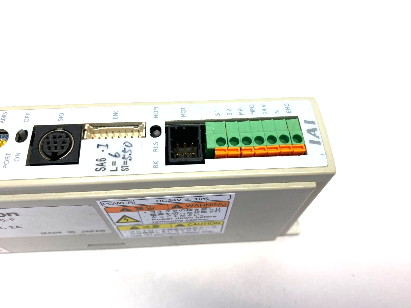 IAI Corp RCP2-C-SA6-I-PM-0-P Robo-Cylinder Linear Actuator Controller 24VDC - Maverick Industrial Sales