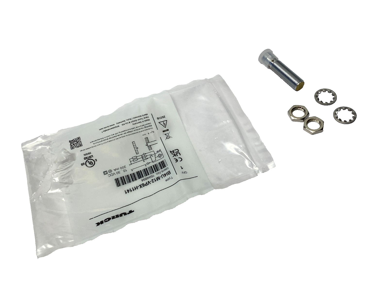 Turck BI4U-M12-VP6X-H1141 Inductive Proximity Sensor M12 10-30VDC 1644894 - Maverick Industrial Sales