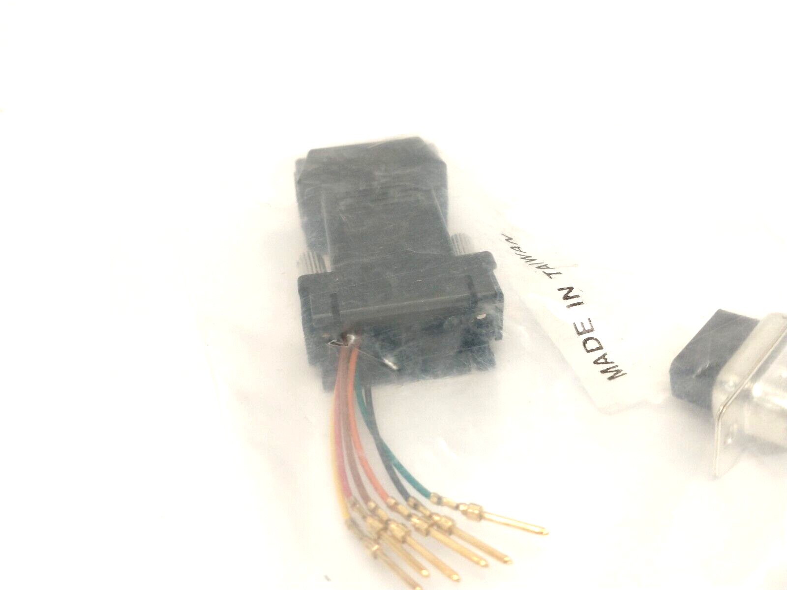 Unicom Electric DEM-25M-0S RJ25 To DE-9 9-Pin Connector LOT OF 8 - Maverick Industrial Sales