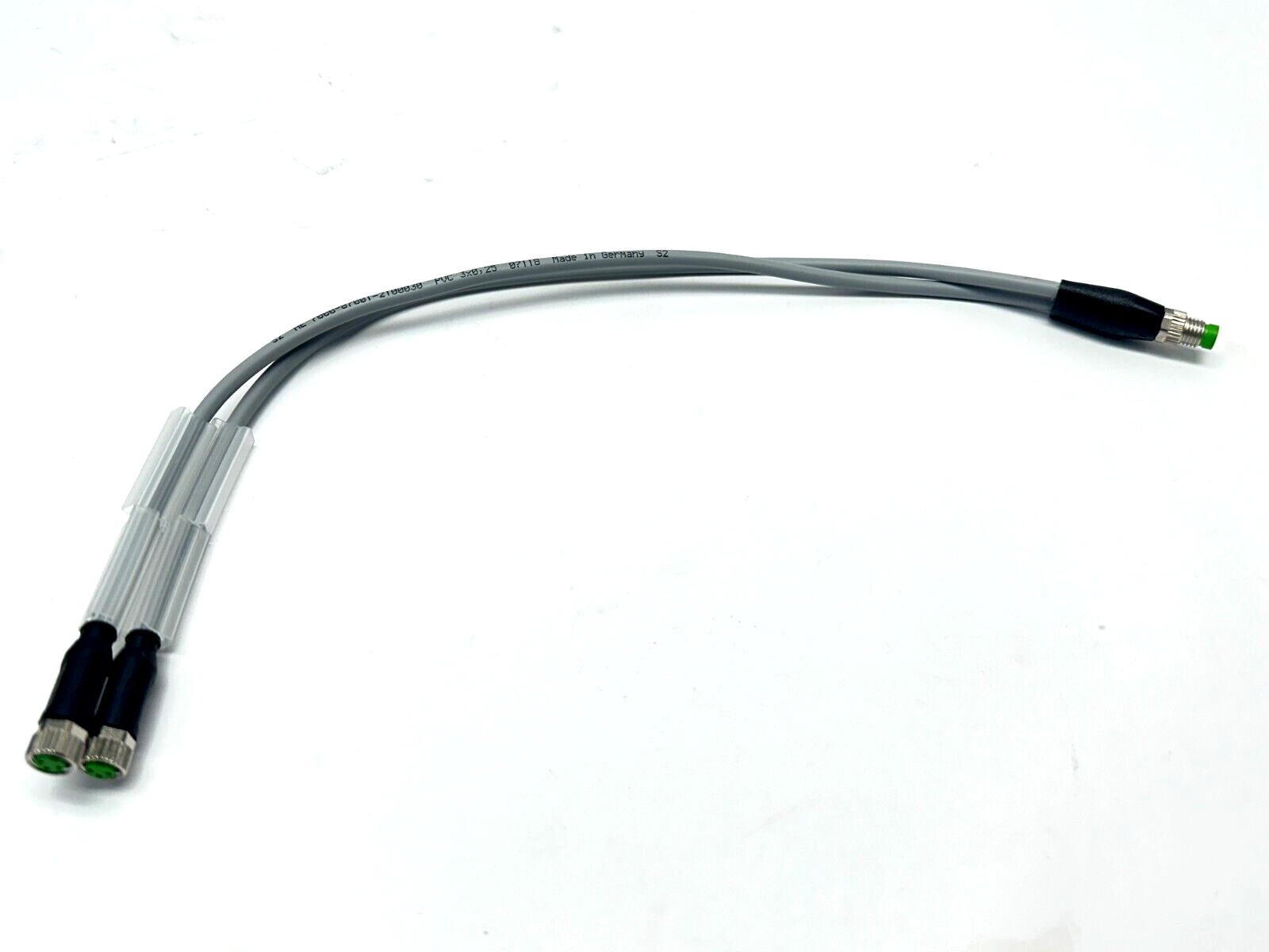 Murr Elektronik 7000-87001-2100030 Y-Distributor M8 M 4-Pin - M8 F 3-Pin 0.3m - Maverick Industrial Sales