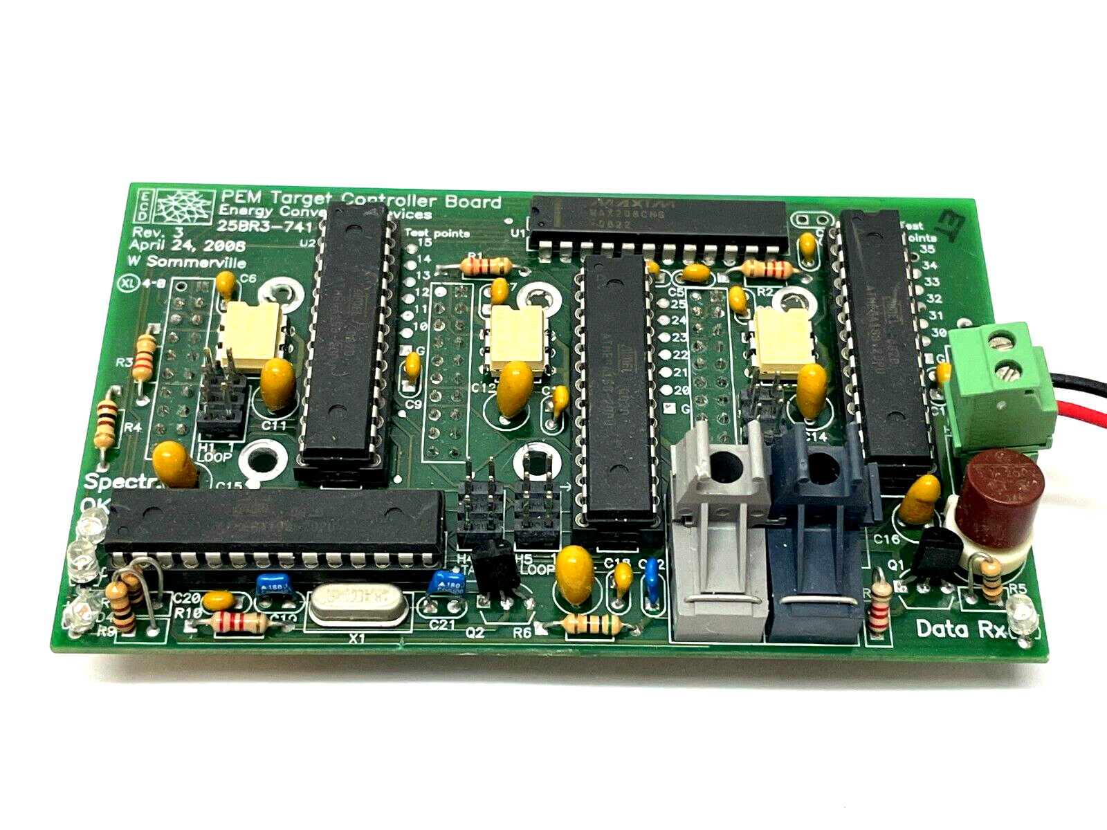 ECD 25BR3-741-401 Rev. 3 PEM Target Controller Board - Maverick Industrial Sales