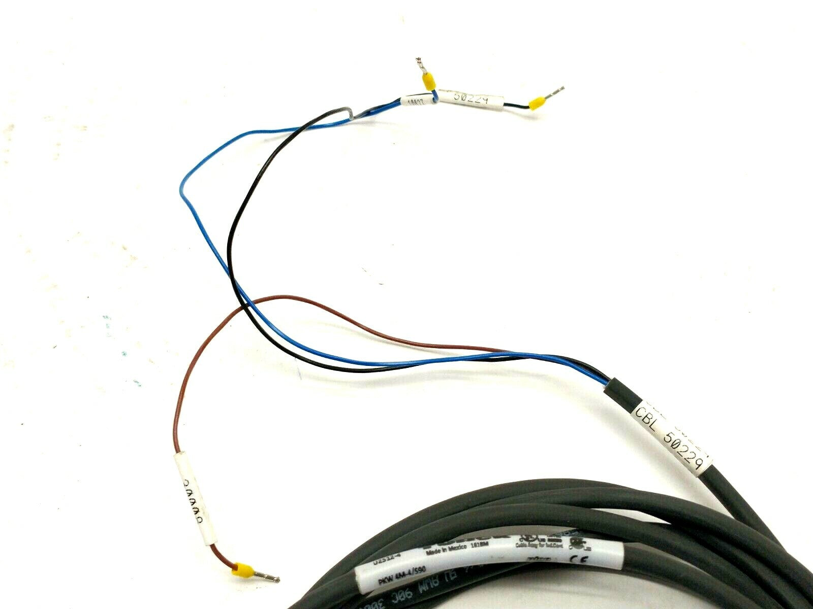 Turck PKW 4M-4/S90 Actuator And Sensor Cordset M8 Female Right Angle Connector - Maverick Industrial Sales
