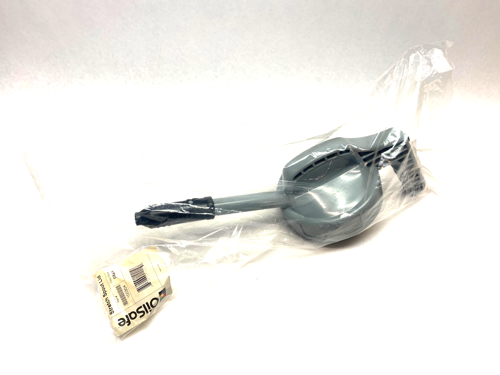 100304 | Oilsafe Stretch Spout Lid, Gray - New - Maverick Industrial Sales