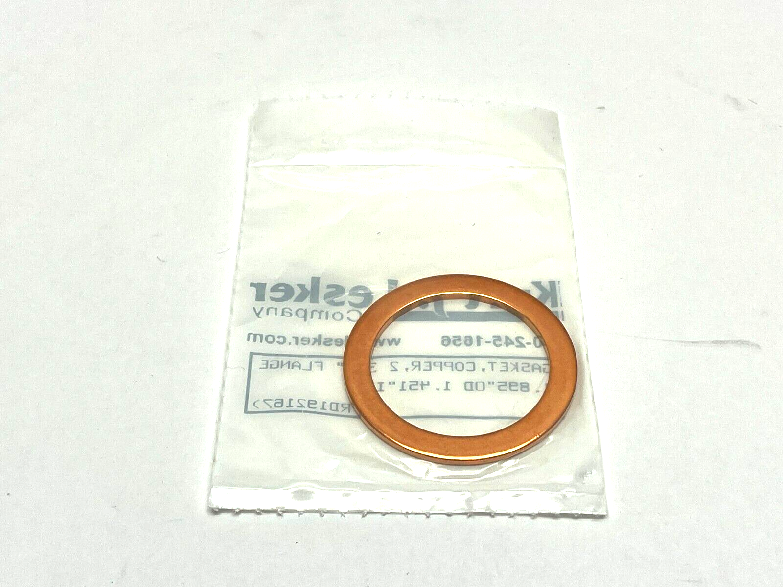 Kurt J. Lesker GA-0275 Copper Gasket 1.895" OD 1.451" ID 2-3/4" Flange - Maverick Industrial Sales