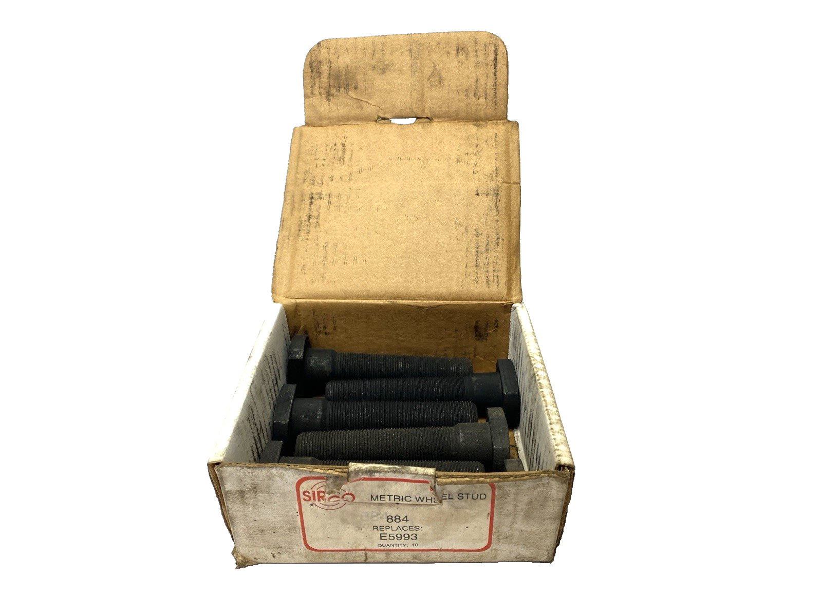 884 | Sirco Metric Wheel Stud Replaces E-5993 PACKAGE OF 6 - New – Open box - Maverick Industrial Sales