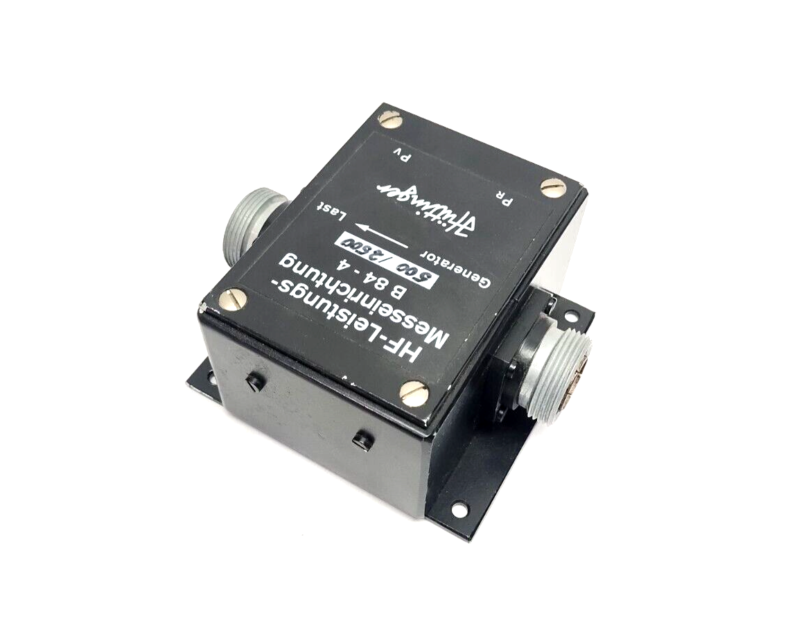 Hüttinger B 84-4 HF-Leistungs-Messeinrichtung 500/2500 Performance Power Device - Used - Maverick Industrial Sales