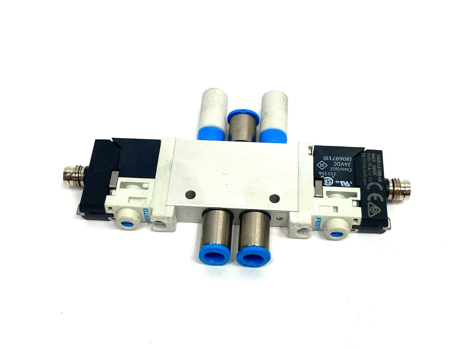 Festo VUVG-L10-P53C-T-M7-1P3 Solenoid Valve, 5/3, Closed 566476 - Maverick Industrial Sales