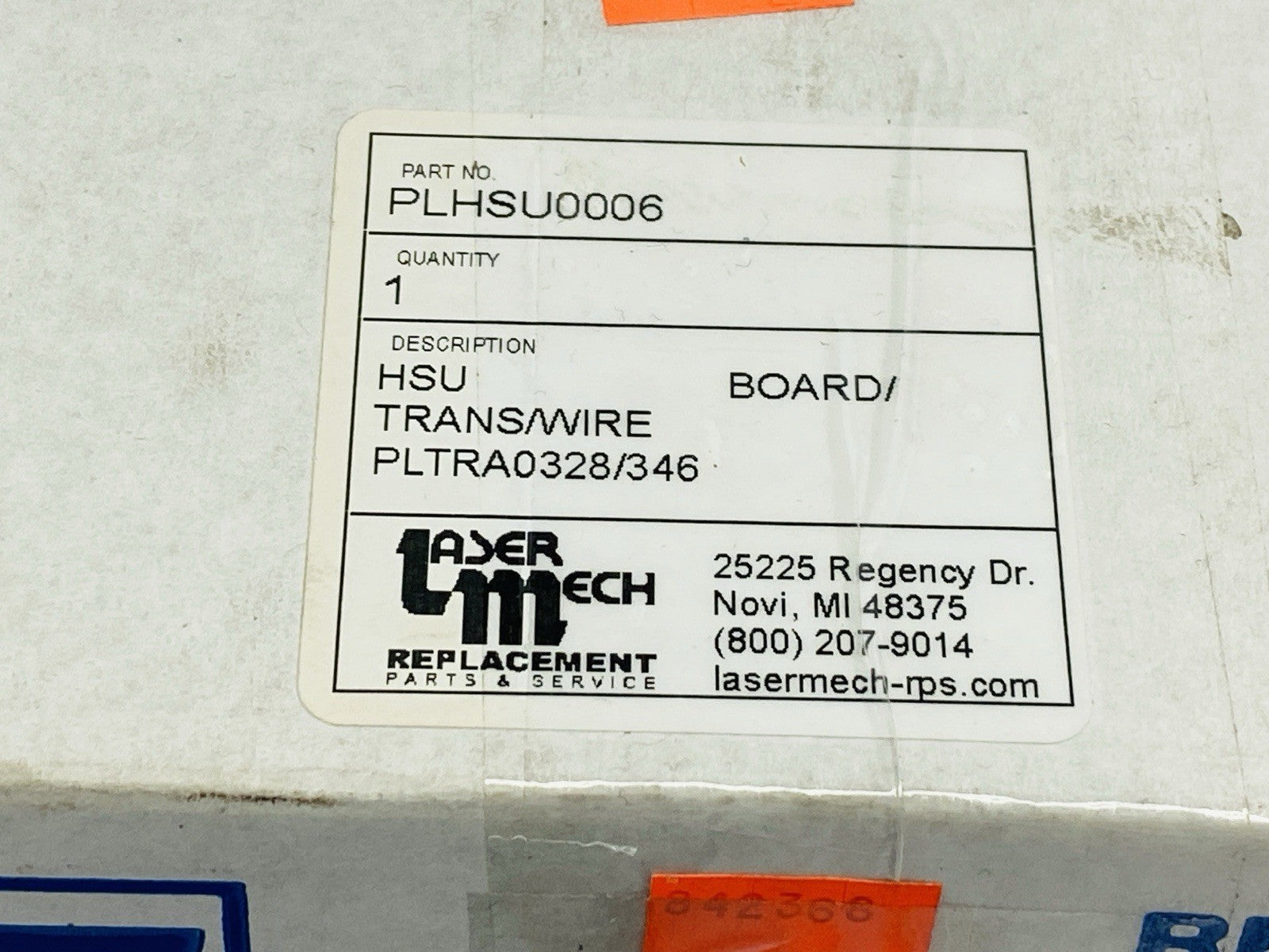 Laser Mech PLHSU0006 Height Sensing And Transformer Board - Maverick Industrial Sales