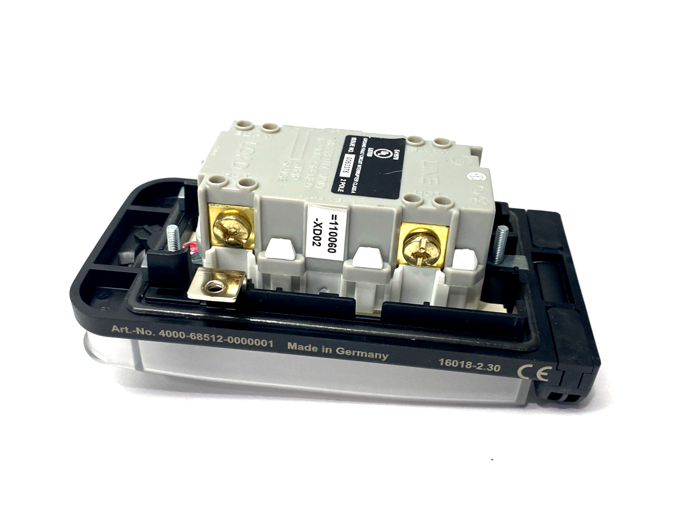 4000-68000-3220000 | Murr Elektronik MODLINK MSDD Socket 2x NEMA 5-15 w/ Frame - Used - Maverick Industrial Sales