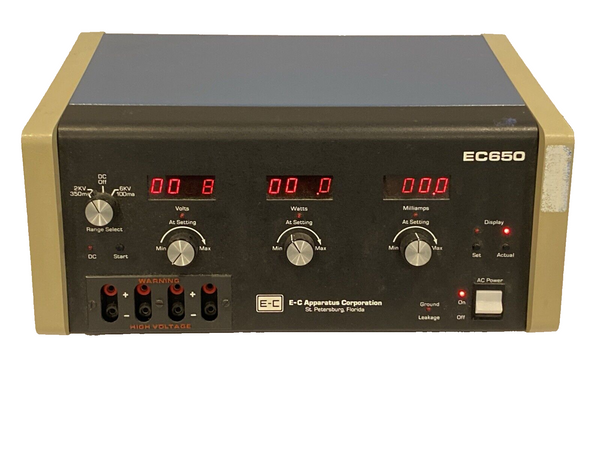 EC Apparatus EC650 Electrophoresis Power Supply