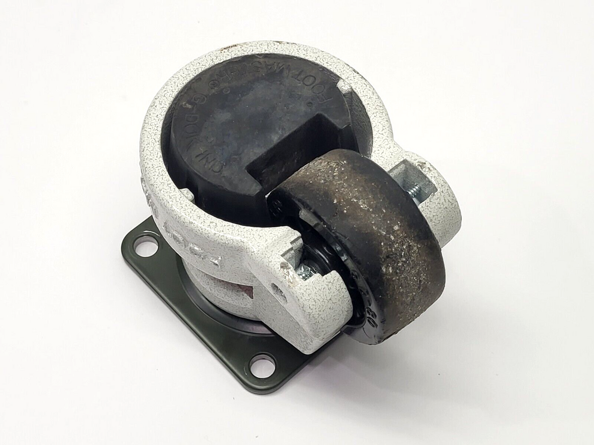 GD-80-F-NYN | Foot Master Leveling Caster 63mm Nylon Wheel - Used - Maverick Industrial Sales