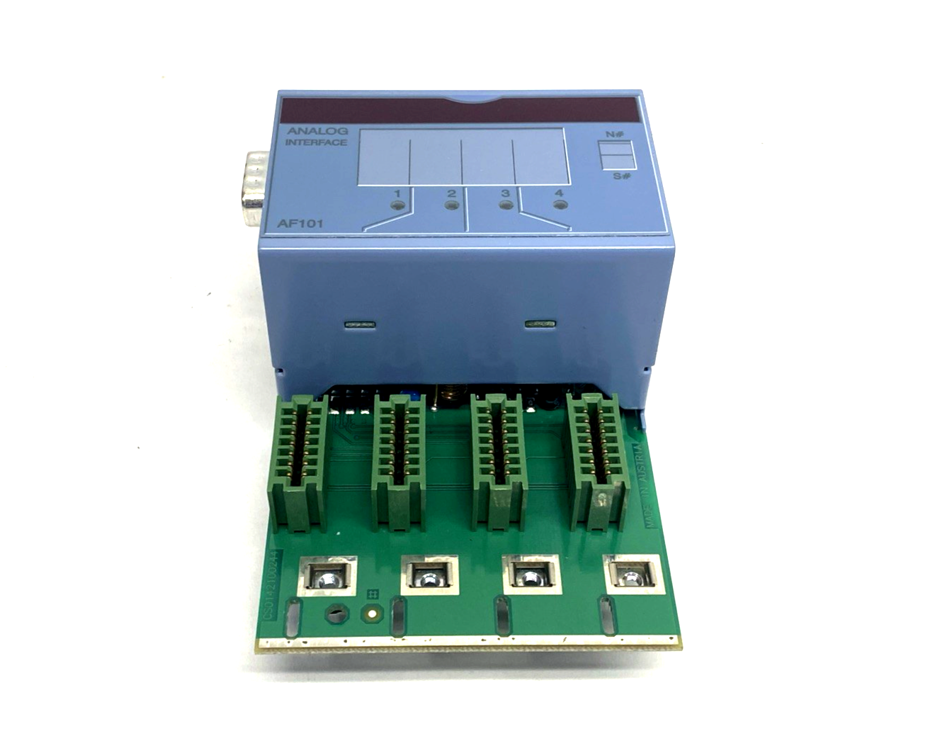 7AF101.7 | B&R Automation 2003 Analog Interface/Adapter Module, 4-Slot - Used - Maverick Industrial Sales
