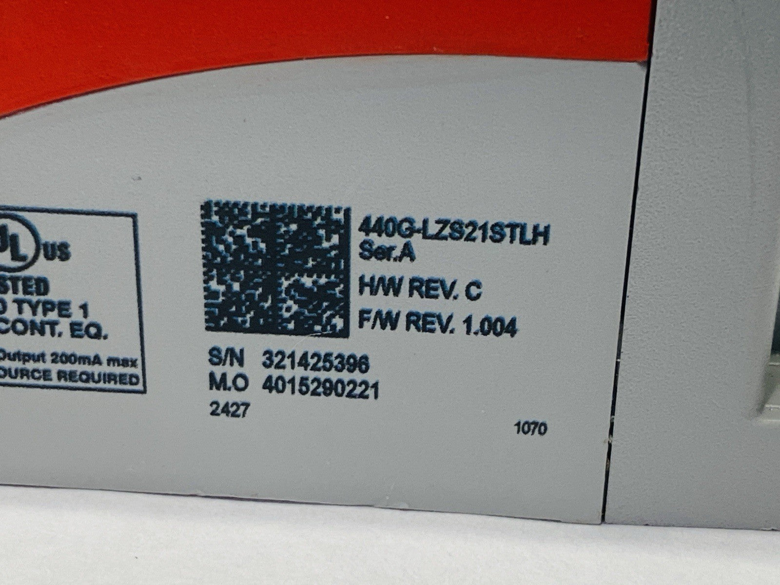 Allen Bradley 440G-LZS21STLH Ser A Guardmaster MISSING ACTUATOR - Maverick Industrial Sales