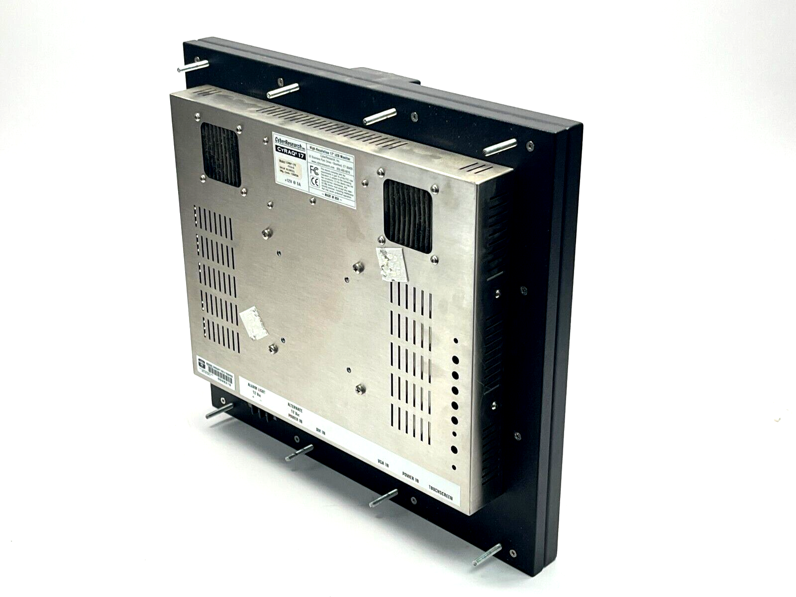 Cyber Research CRBF 17E-TCU-D CYRAQ 17 High Resolution 17" LCD Touch Monitor - Maverick Industrial Sales