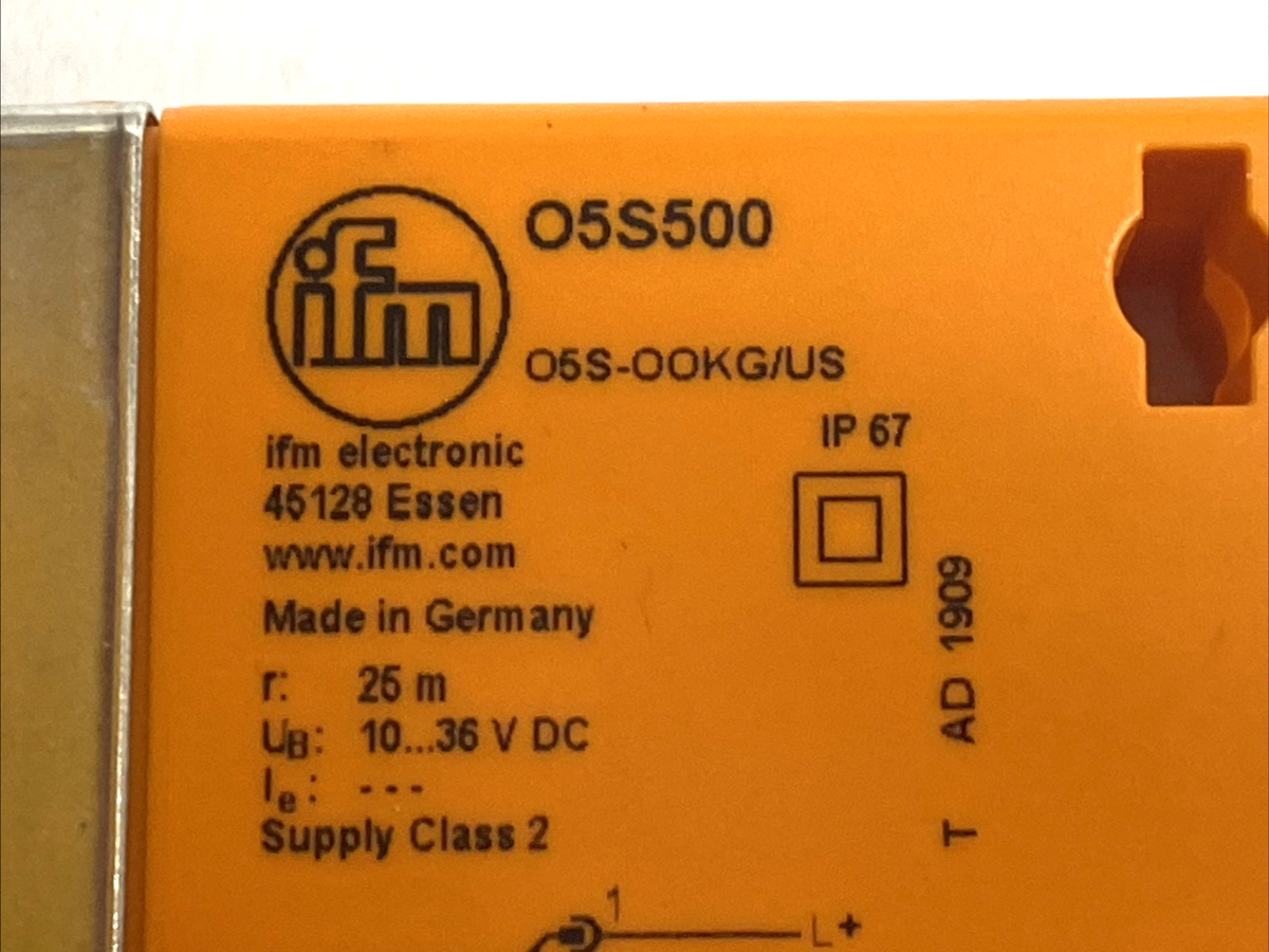 O5S-OOKG/US100 | ifm Through-Beam Photoelectric Sensor Transmitter M12 O5S500 - New – Open box - Maverick Industrial Sales