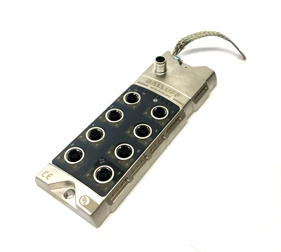 Balluff BNI00CN IO-Link Sensor/Actuator Hub BNI IOL-302-S02-Z012 - Maverick Industrial Sales