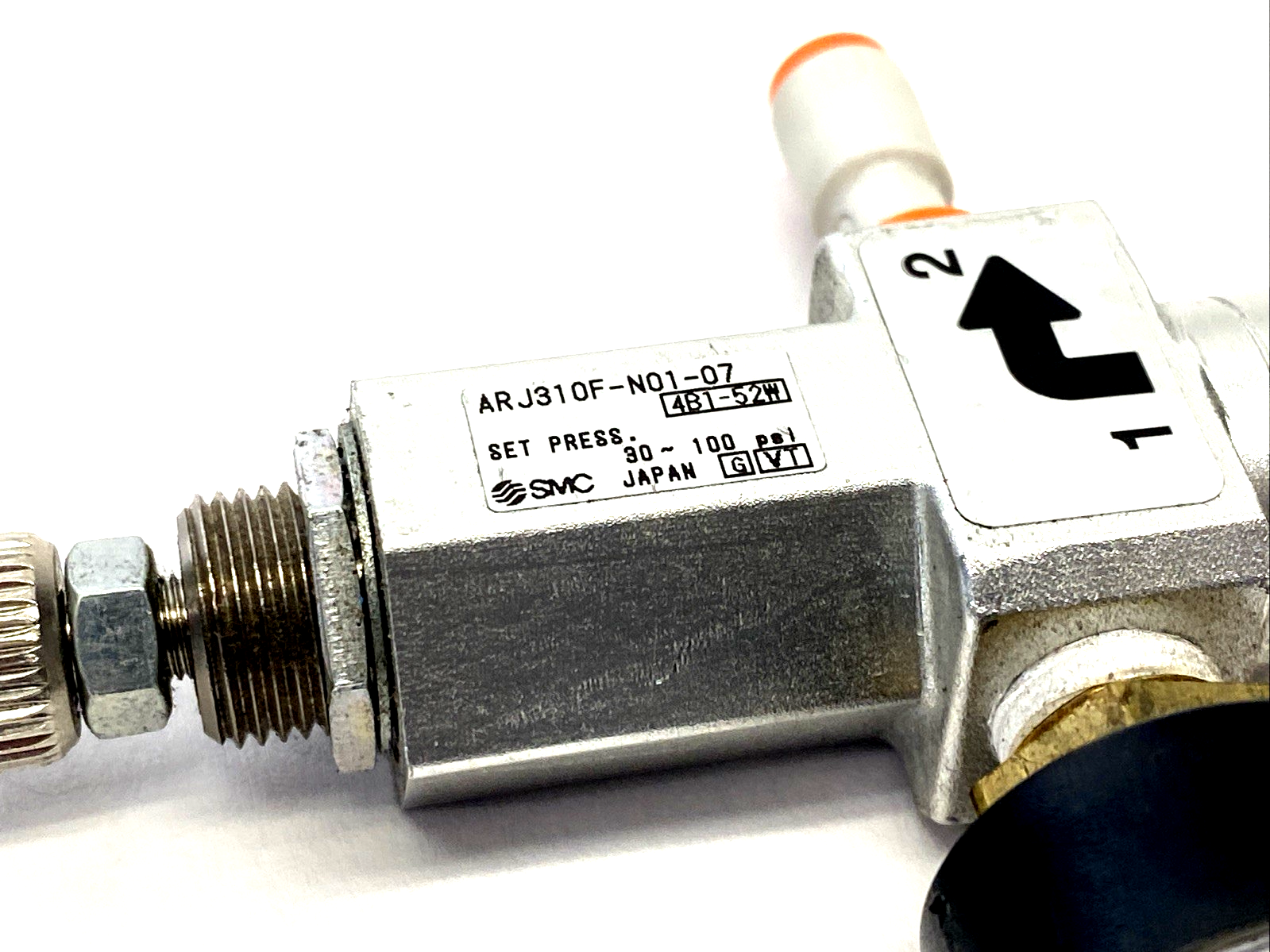 SMC ARJ310F-N01-07 Miniature Pneumatic Regulator Valve - Maverick Industrial Sales