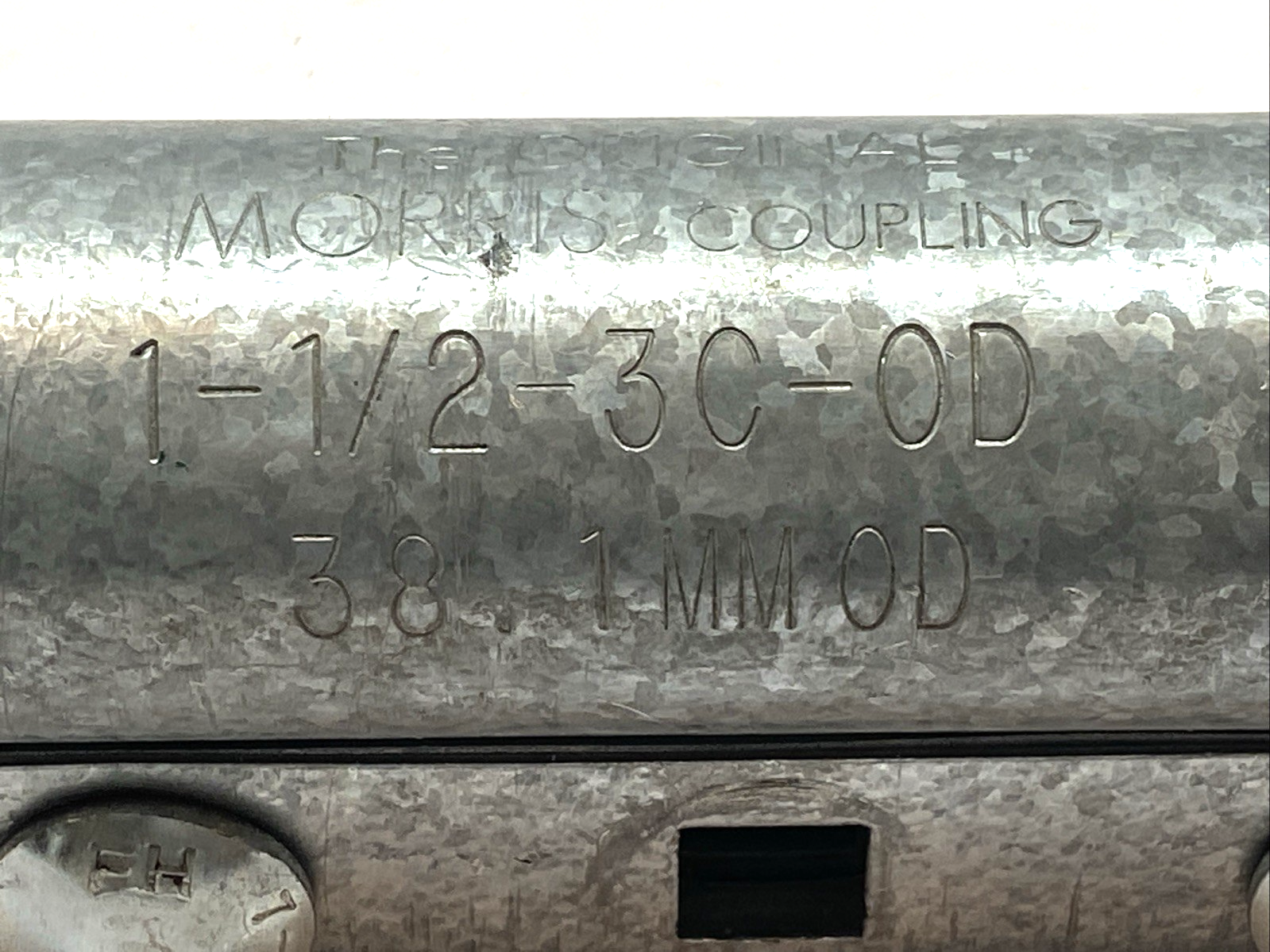 1-1/2-3C-OD | Morris Compression Coupling 1.5" OD 6" Length NO INSULATION - Used - Maverick Industrial Sales