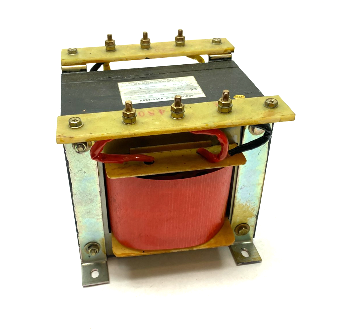 Shang Hai HY2003 Industrial Control Transformer 4000VA 480V Input, 220V Output - Used - Maverick Industrial Sales