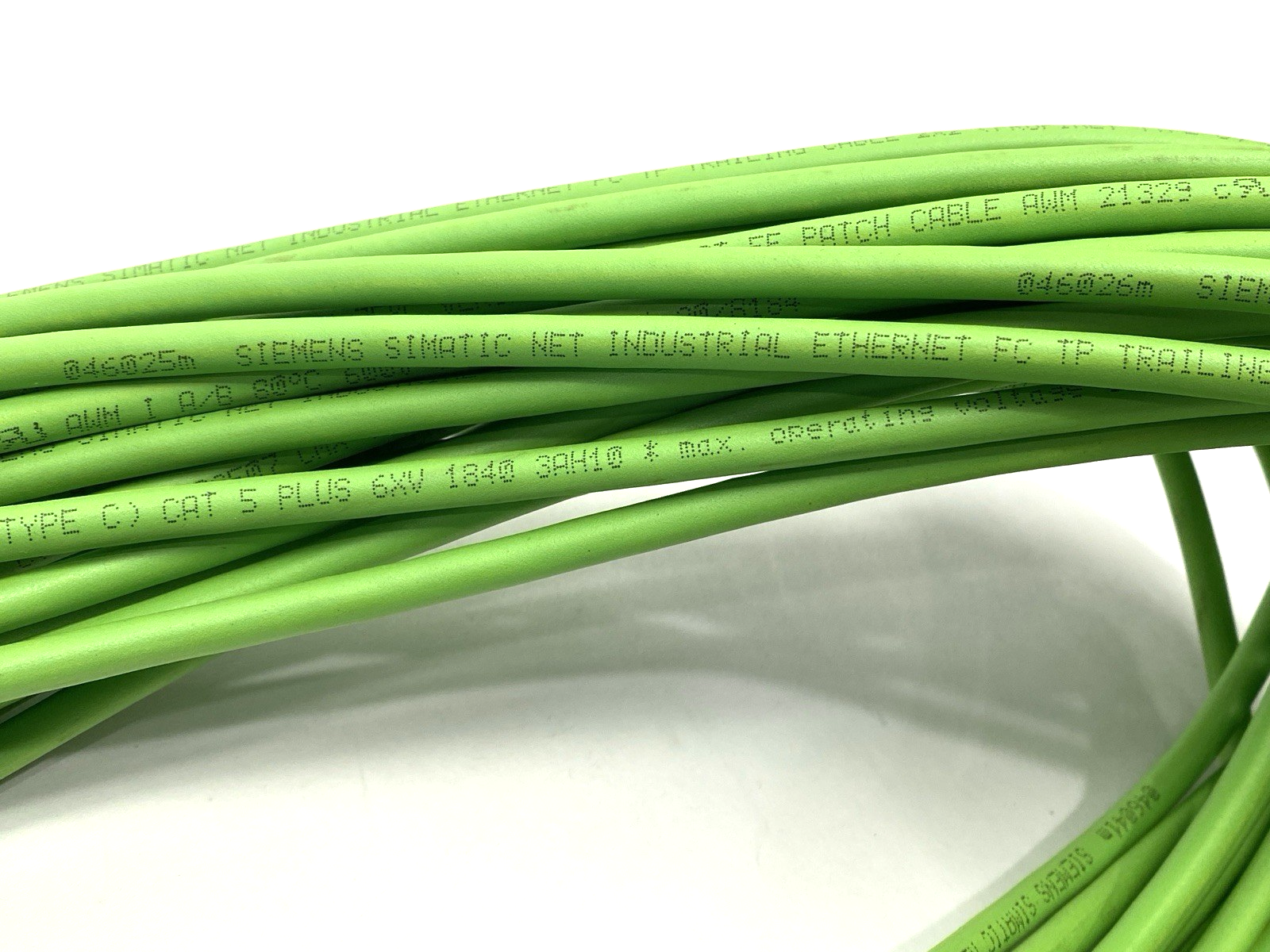 Siemens AXV18403AH10 Industrial Ethernet FC TP Trailing Cable CUT TO 60' - Maverick Industrial Sales