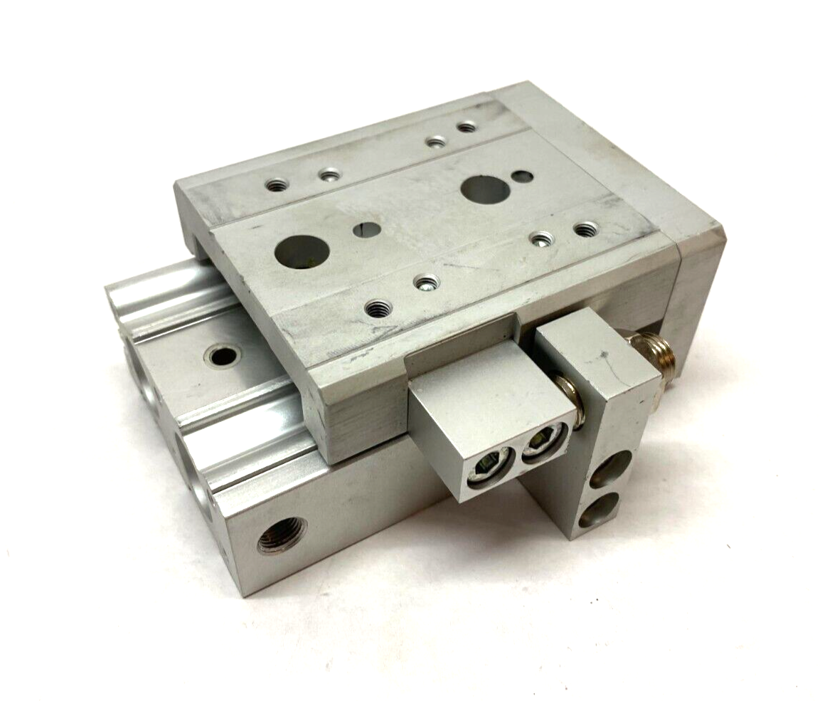 MXS20-20AS | SMC Precision Slide Table, 20mm Bore, 20mm Stroke - Used - Maverick Industrial Sales
