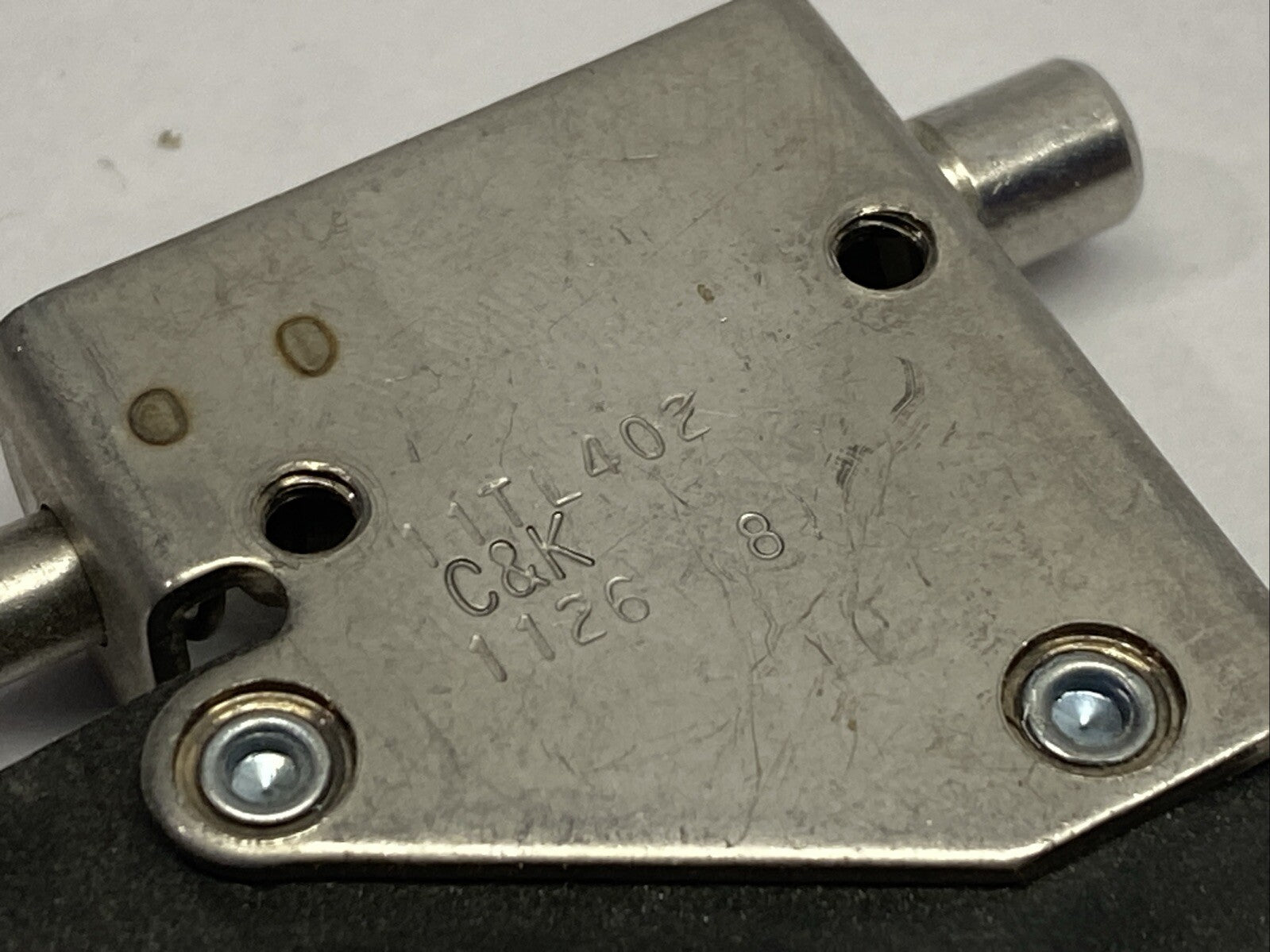 C&K 11TL402 Snap Action Interlock Switch 15A 250V LOT OF 2 - Maverick Industrial Sales
