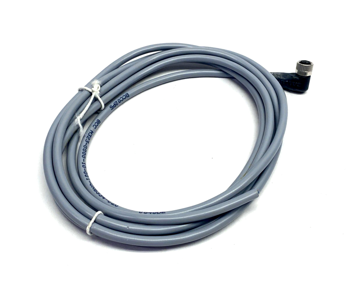 BCC02P5 | Balluff Cordset Female M8 Angle 3-Pin 2m BCC M323-0000-10-001-VX8334-020 - New – Open box - Maverick Industrial Sales