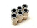 Legris Liquifit 6505 62 22WP2 Male Connector NPTF Thread Tube 1/2 - 1/2 PKG OF 6 - Maverick Industrial Sales