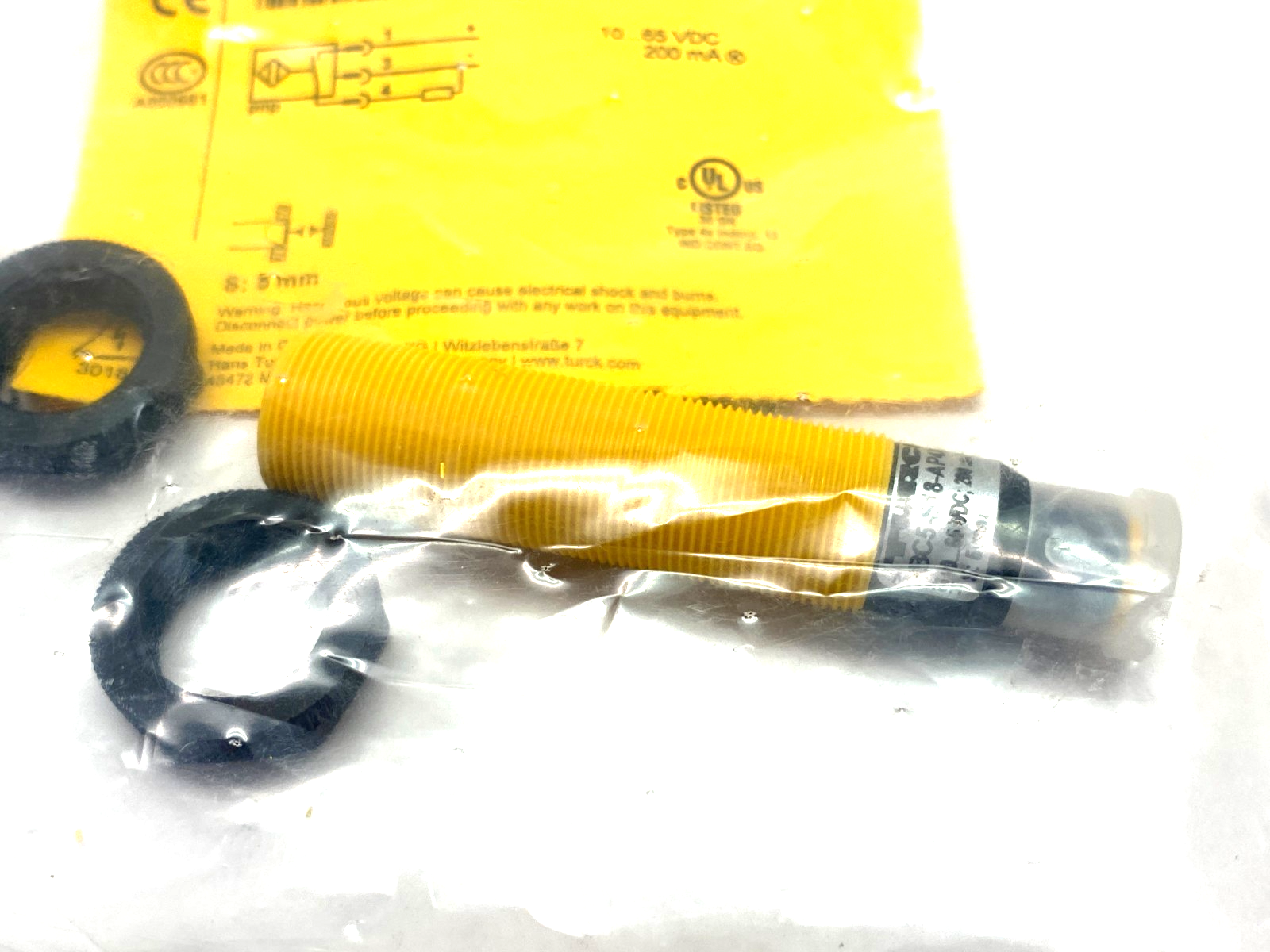 Turck BC5-S18-AP4X-H1141/S250 Capacitive Proximity Sensor PNP Out 2503602 - Maverick Industrial Sales