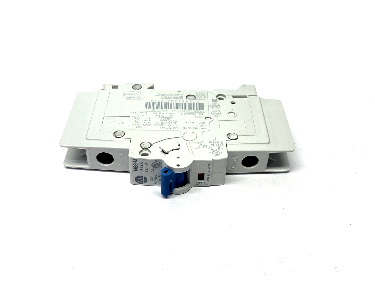 1489-M1D320 | Allen Bradley Ser. D Miniature Circuit Breaker 1P 32A 240VAC 2-PACK - New – Open Box - Maverick Industrial Sales