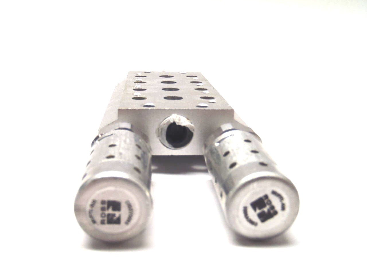 Ross 5500A2003 4-Port Solenoid Valve Manifold W/ Mufflers - Maverick Industrial Sales