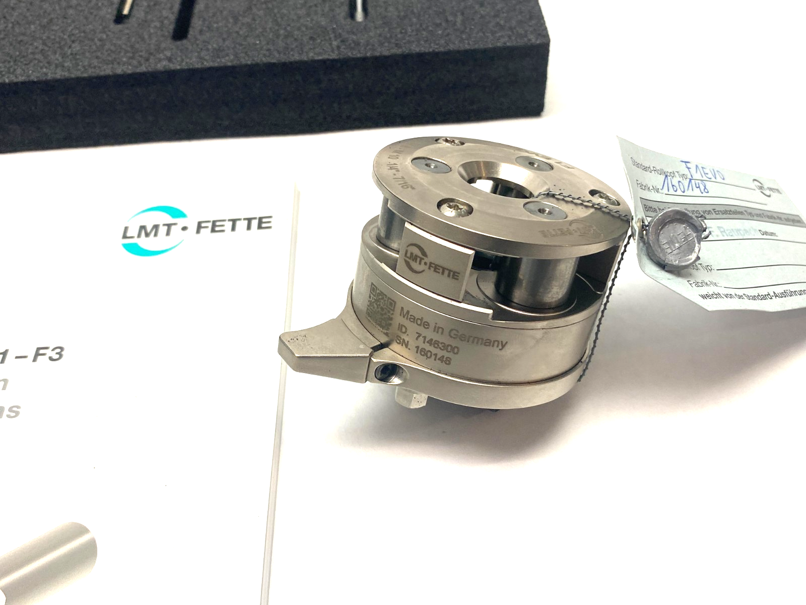 LMT Fette 7146300 EVOline Thread Rolling Axial Die Head ARK-F1 EVO - Maverick Industrial Sales