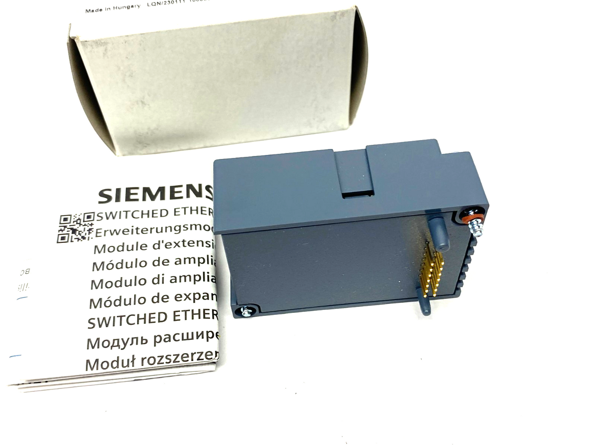 7KM9300-0AE02-0AA0 | Siemens Expansion Module, PAC Switched Ethernet PROFINET - New – Open box - Maverick Industrial Sales