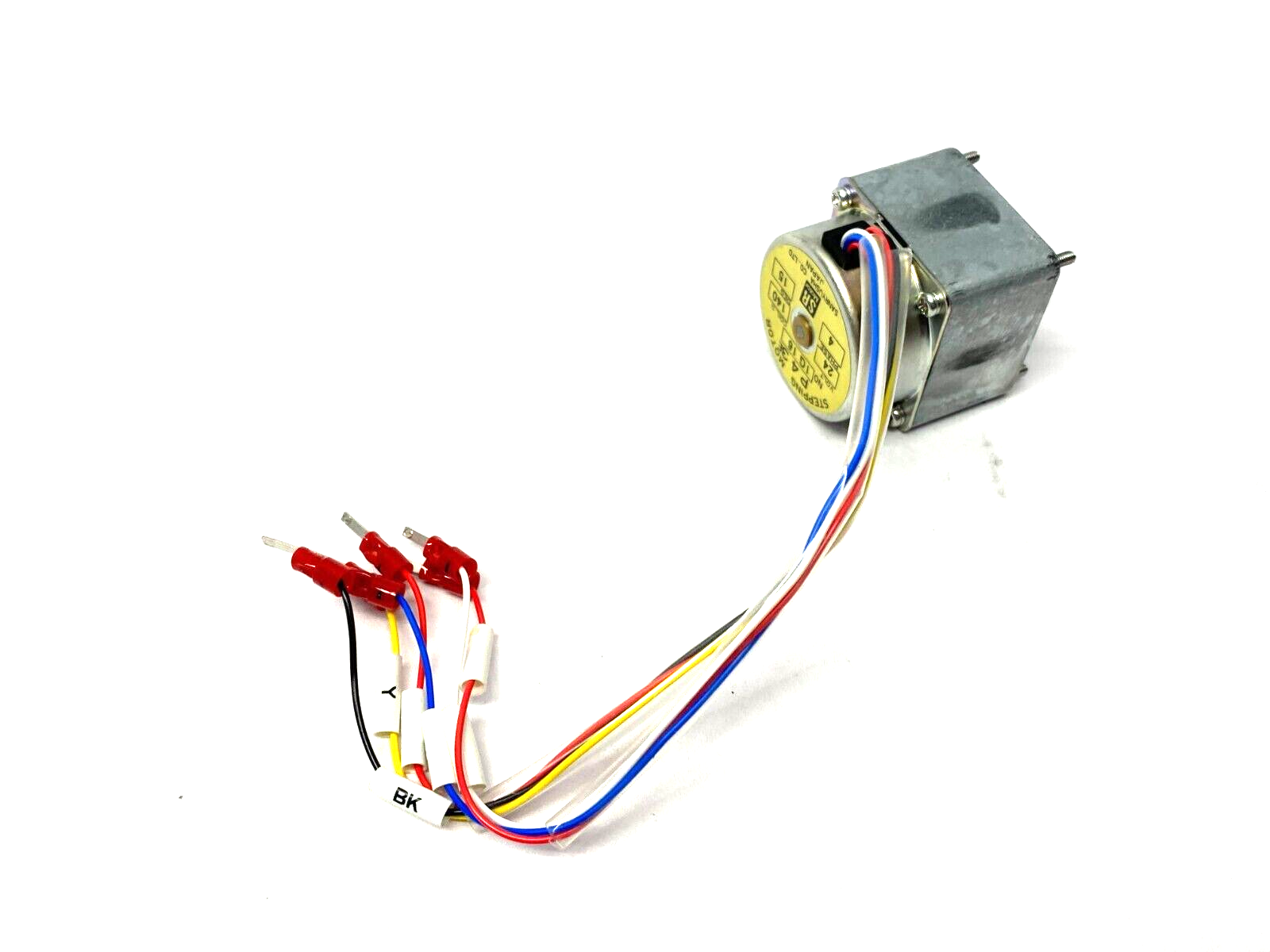 Sanryusha P43E-1G16 Stepping Motor 4-Phase 15 Degree Step 24V w/ 1/60 Gear Head - Used - Maverick Industrial Sales