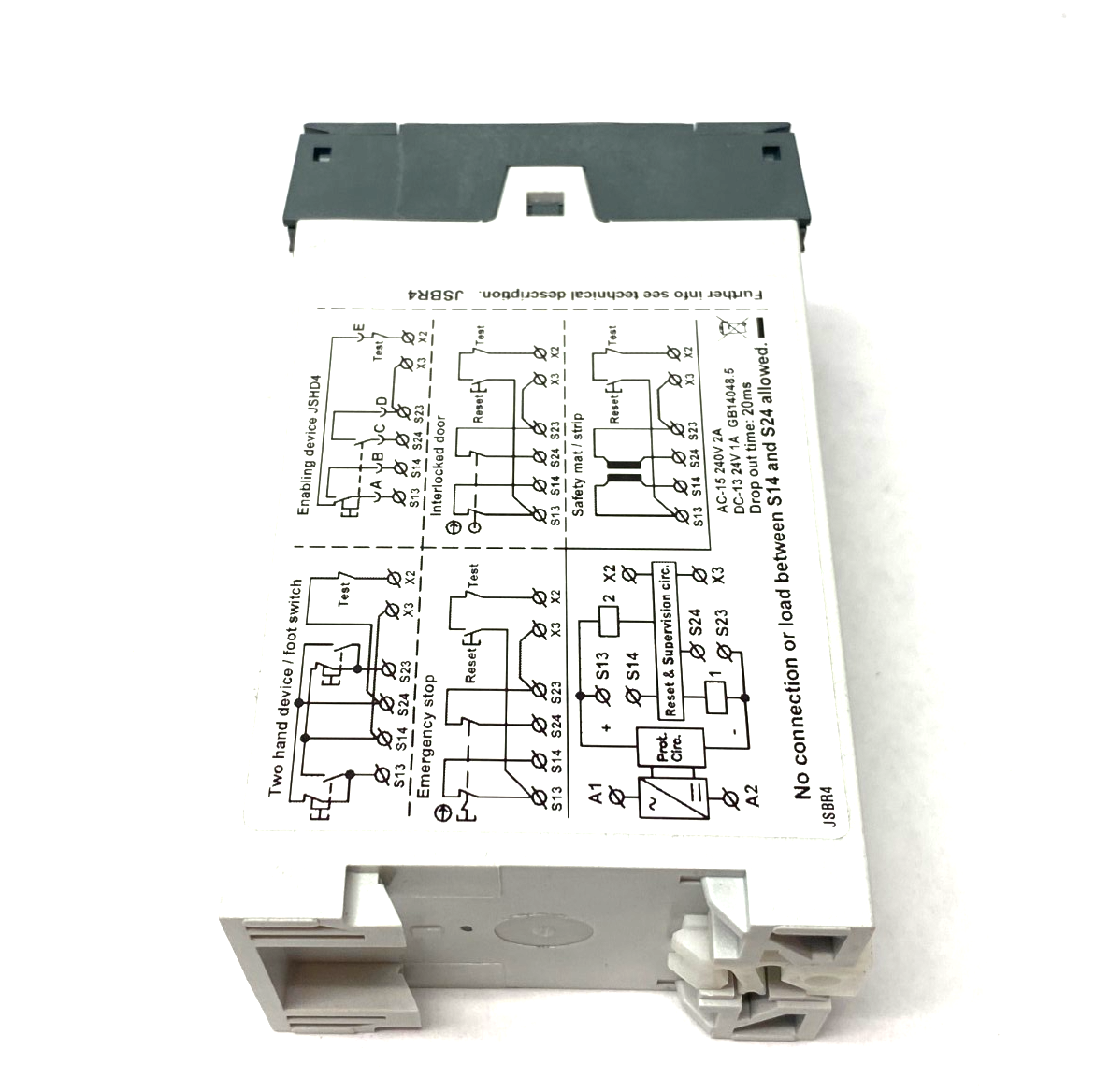 ABB 2TLA010002R000 Jokab Safety Relay JSBR4 24VDC - Maverick Industrial Sales