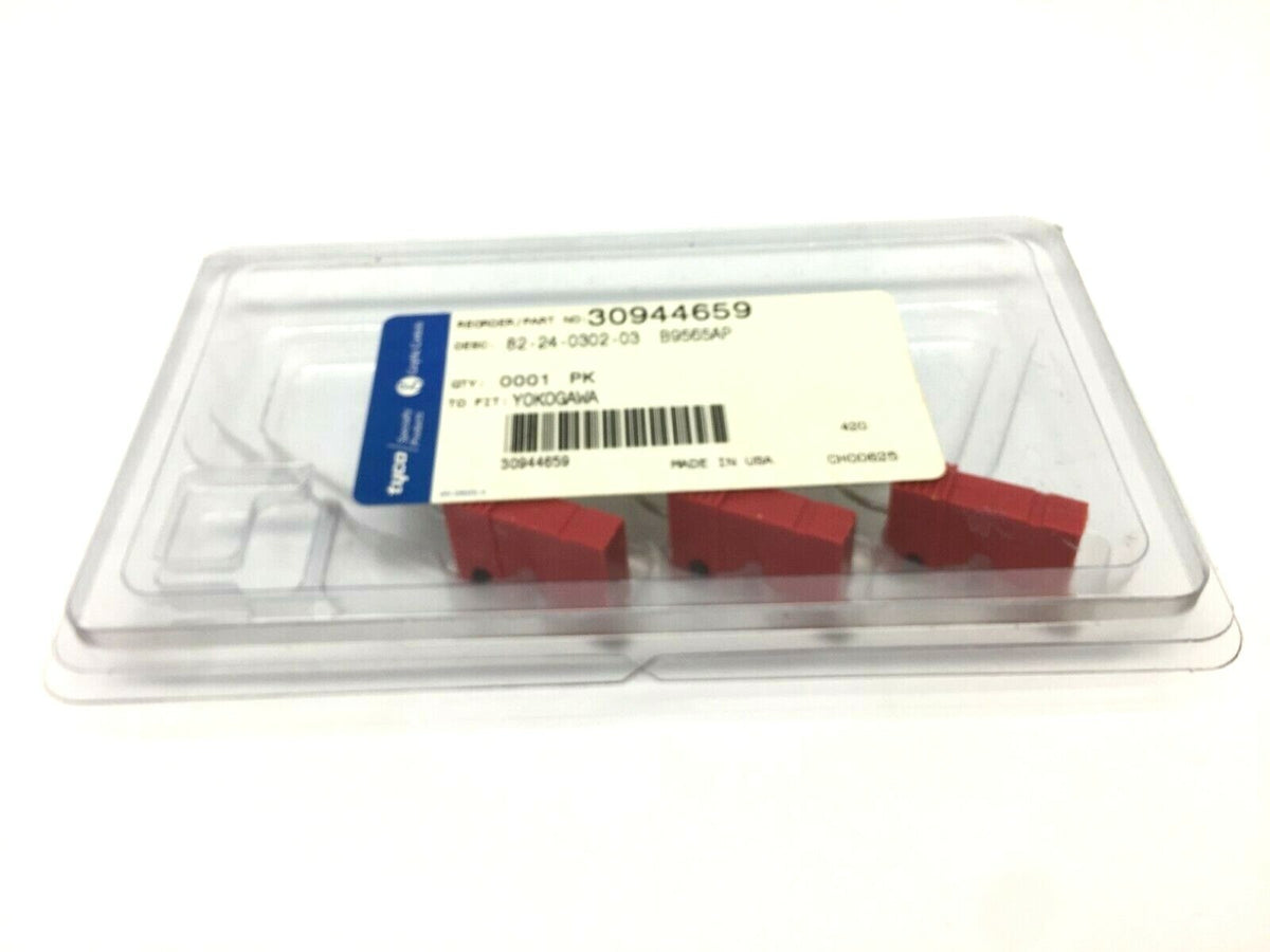 82-24-0302-03 | Graphic Controls Disposable Pen Red B9565AP PKG OF 3 - New - Maverick Industrial Sales