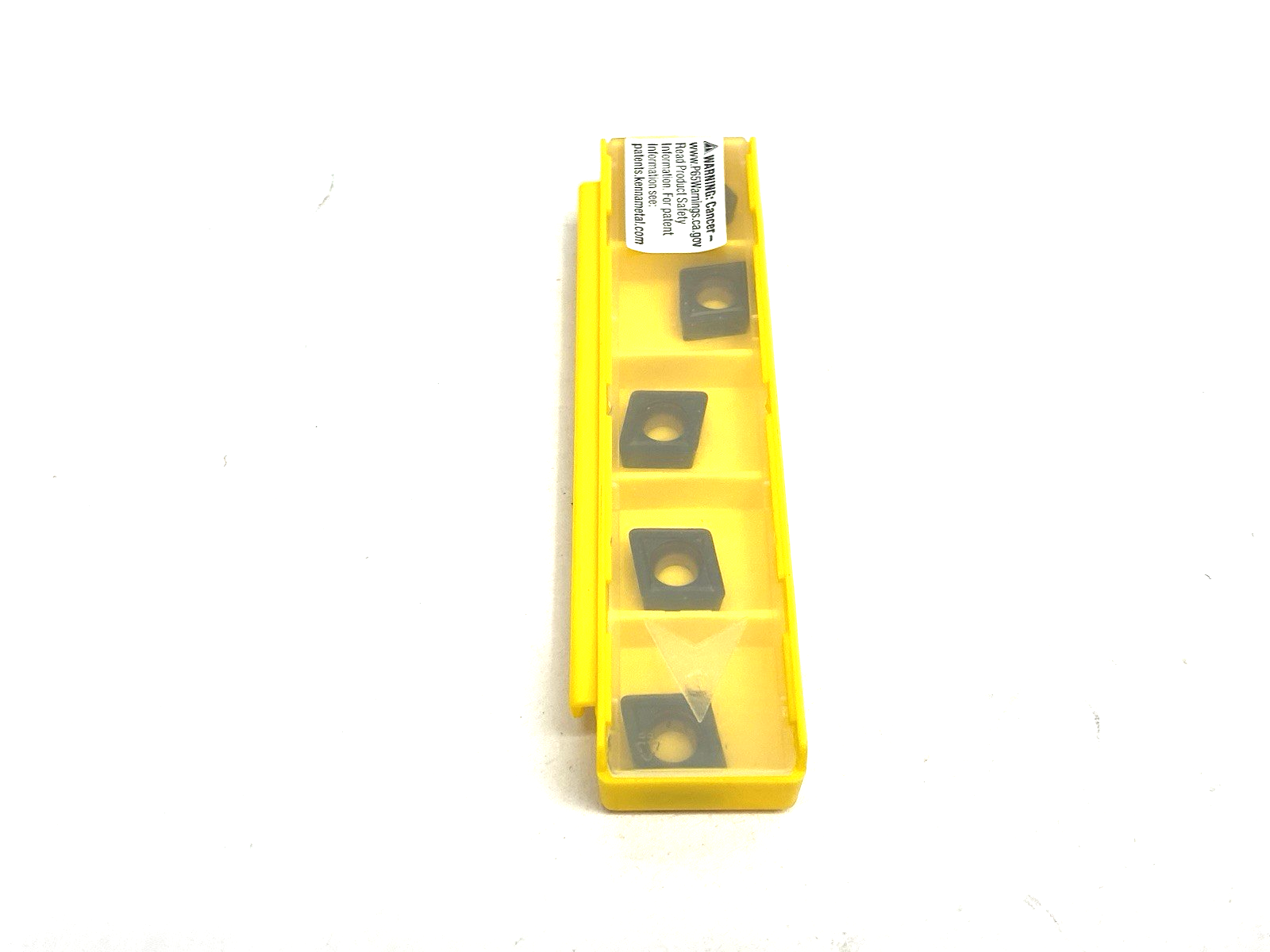3751615 | Kennametal Screw-On CCMT-MW Positive Inserts CCMT09T308MW PKG OF 5 - New - Maverick Industrial Sales