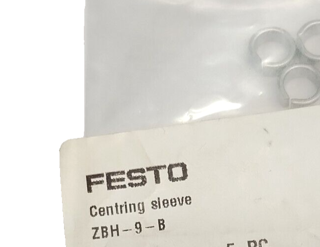 Festo ZBH-9-B Centering Sleeve 8137184 LOT OF 10 - Maverick Industrial Sales