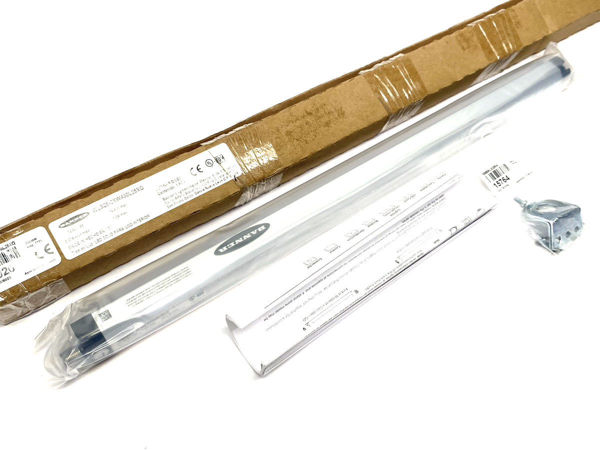 Banner Engineering WLS28-2XW430L25XQ Work Light LED Strip Length: 430 mm 88020 - Maverick Industrial Sales