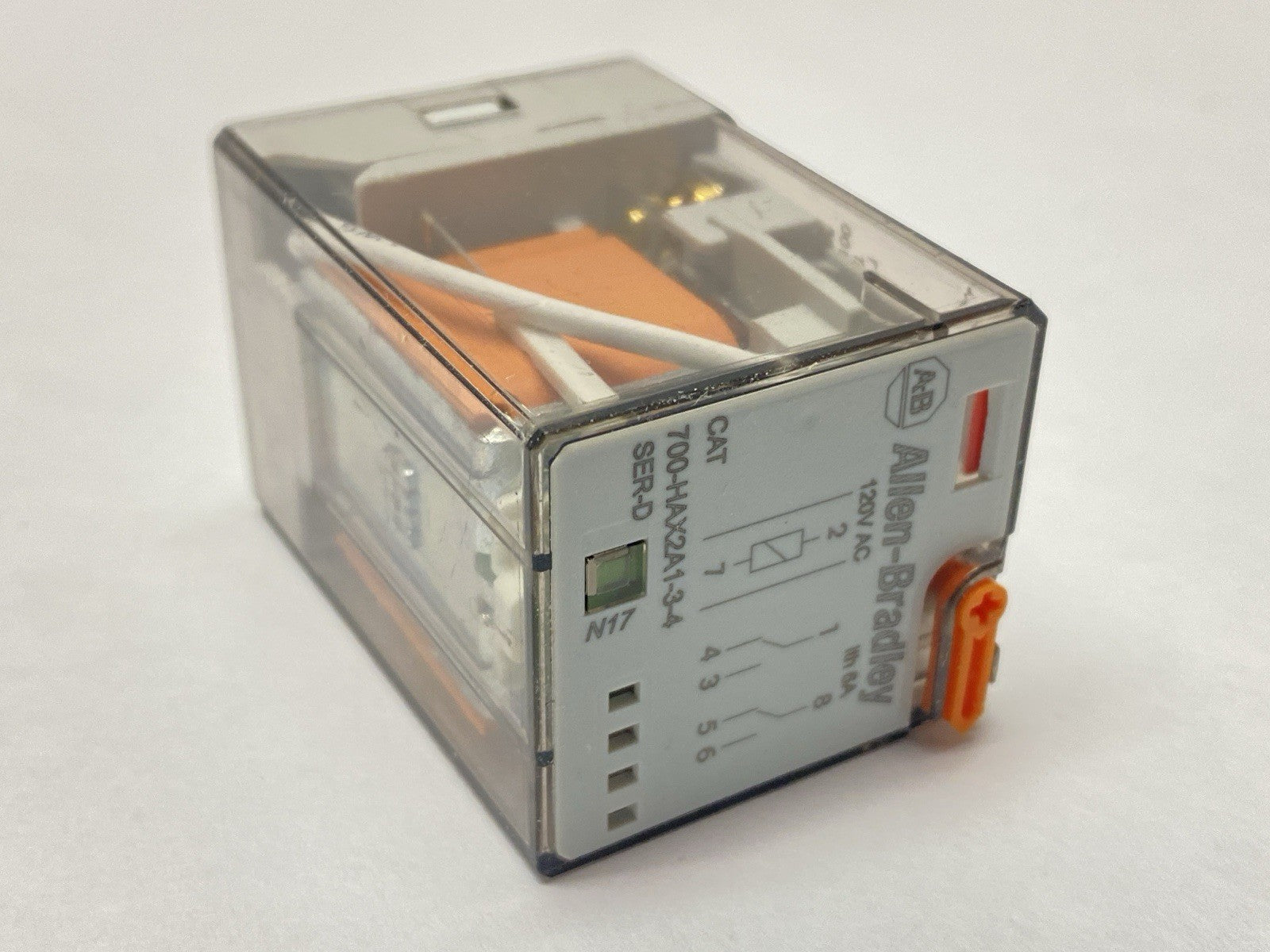 700-HAX2A1-3-4 | Allen Bradley Ser D Plug-In Relay 6A 120VAC - New – Open box - Maverick Industrial Sales