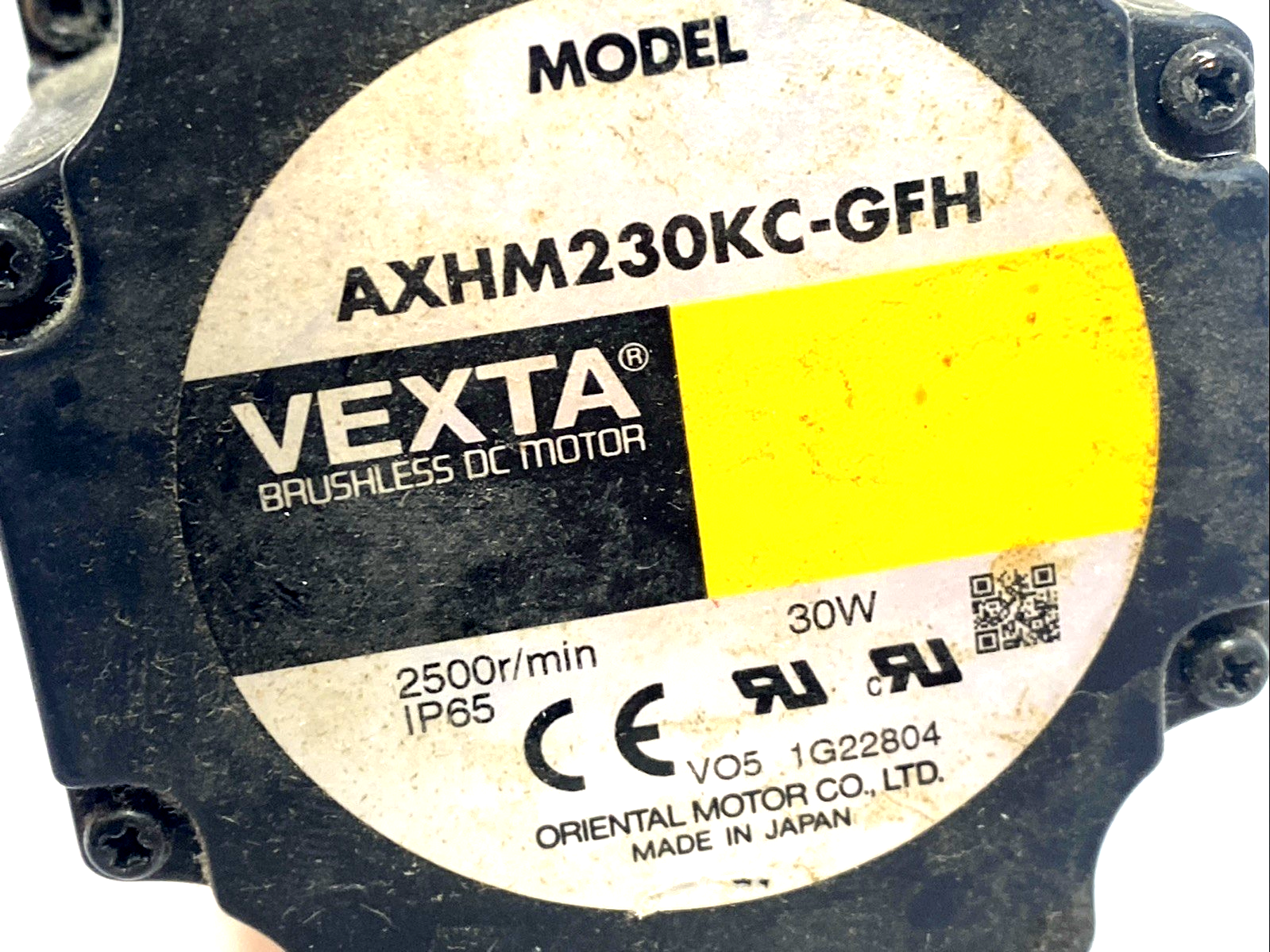 AXHM230KC-GFH | Vexta 30W Brushless Motor w/ GFH2G5 5:1 Gearhead - Used - Maverick Industrial Sales