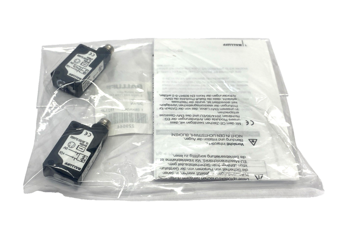 Balluff BOS0126 Photoelectric Sensor Transmitter & Receiver BOS 5K-PS-IX10-S75 - Maverick Industrial Sales