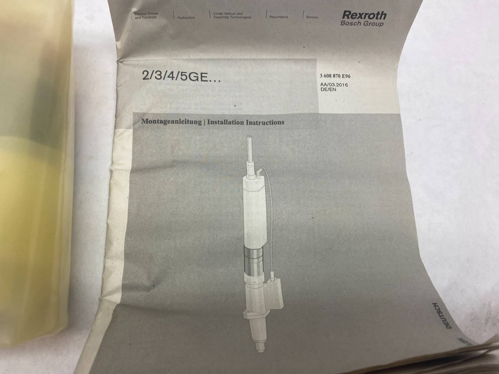 Bosch Rexroth 0608720056 Inline Gear Unit 19.3:1 Ratio 4GE19 SZ4 - Maverick Industrial Sales