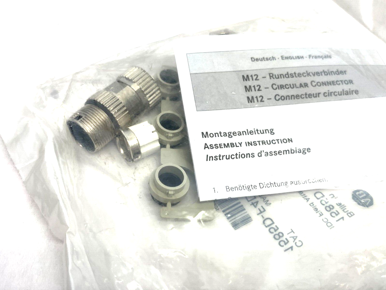Allen Bradley 1585D-F4DC-SH Ser. A Field Attachable Ethernet IDC Connector 4-Pin - Maverick Industrial Sales