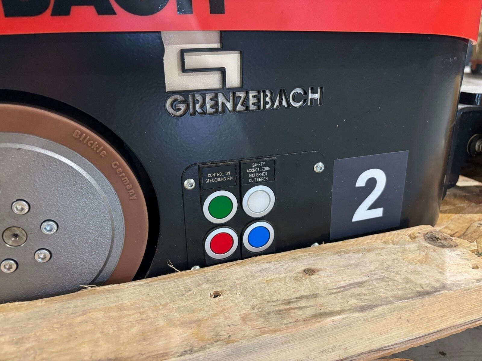 Grenzebach L1200 AGV, Automated Guided Vehicle x600-Li/ x1200x-Li, (2020) - Maverick Industrial Sales