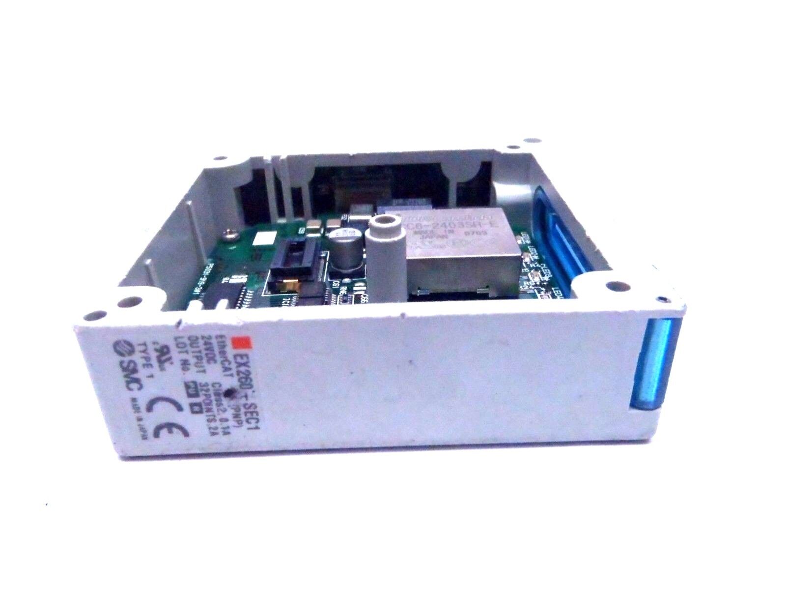 Smc Relay Module EX260-SEC1 | SMC EX260-SEC1 EtherCat Serial Interface Controller Module ...