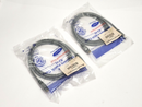 Mencom RJ45S-07 Network Patch Cord RJ-45 LOT OF 2 - Maverick Industrial Sales