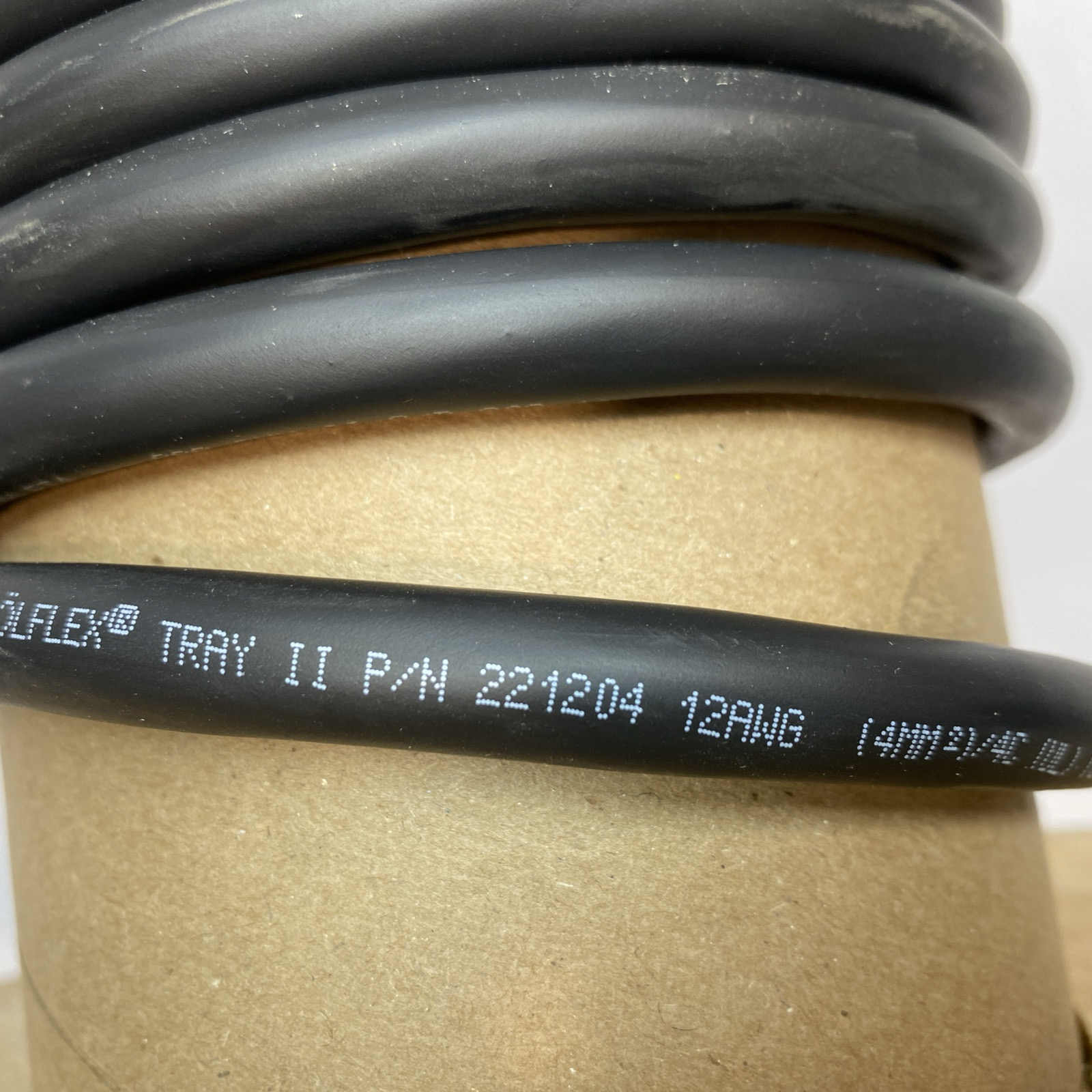 LAPP 221204 Cable OLFLEX TRAY II 4G4 12/4C 23-FT 4C 12 AWG Black - Maverick Industrial Sales