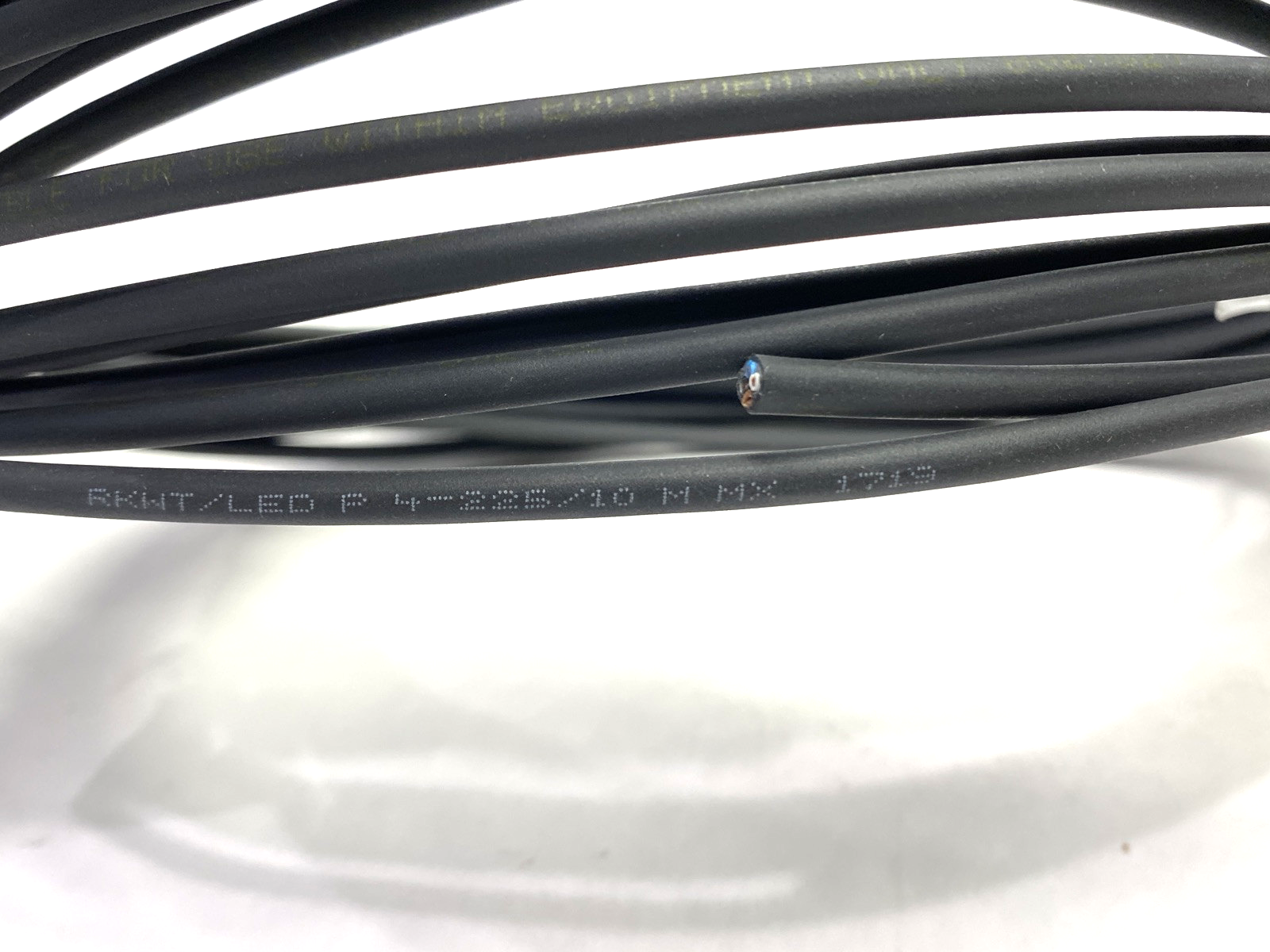 Lumberg Automation RKWT/LED P 4-225/10M Single-Ended Female M12 Cordset 16978 - Maverick Industrial Sales